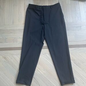 Zara Drawstring Cuffed Dress Pant